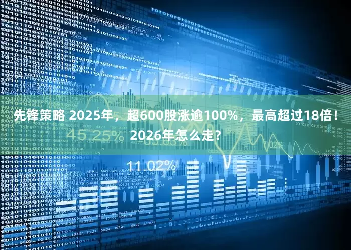 先锋策略 2025年，超600股涨逾100%，最高超过18倍！2026年怎么走？