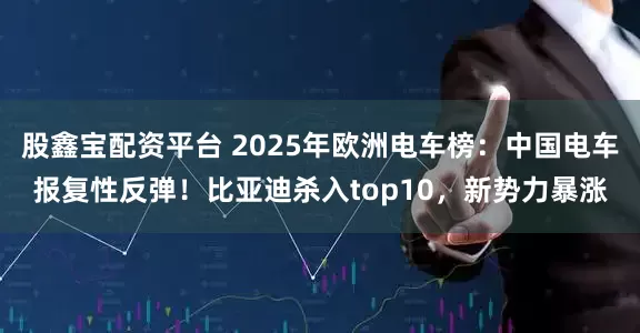 股鑫宝配资平台 2025年欧洲电车榜：中国电车报复性反弹！比亚迪杀入top10，新势力暴涨